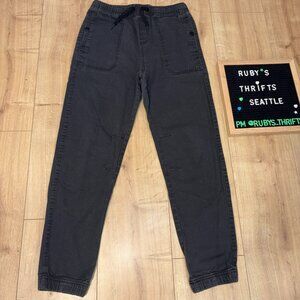 Plugg Boys Black Joggers